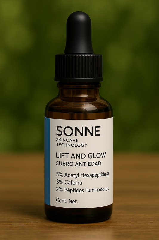 Suero antiedad, Química limpia, Suero Iluminador