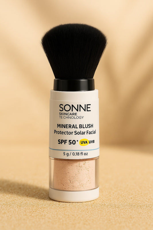 Mineral Blush - Protector Solar en Polvo